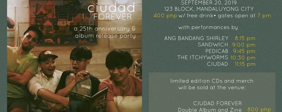 Ciudad Forever: Album Launch and 25th Anniversary Celebration
